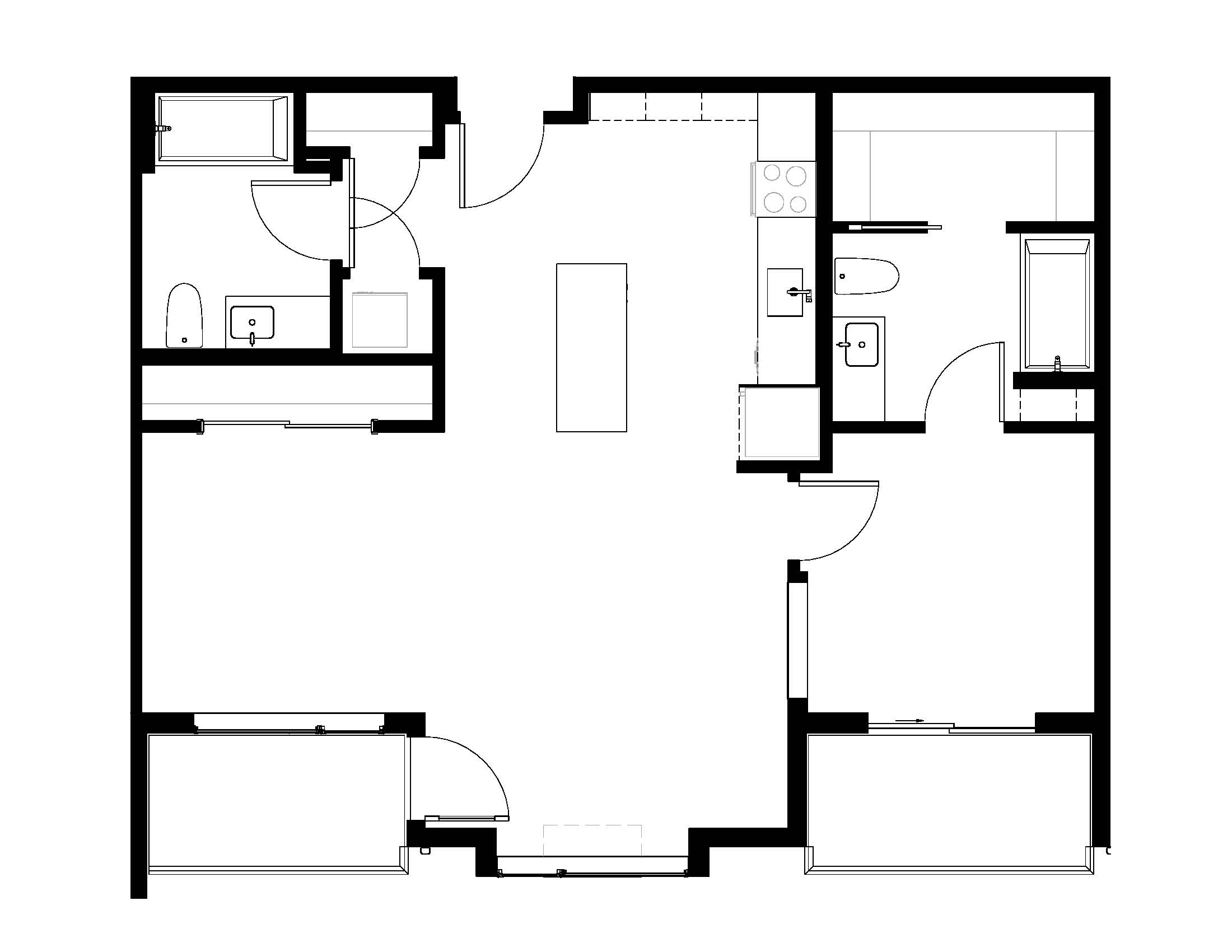Suite A Floorplan
